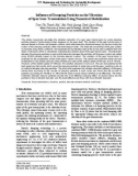 Influence of damping particles on the vibration of spur gear transmission using numerical modelization