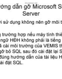 Hướng dẫn gỡ Microsoft SQL Server