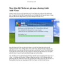 Mẹo tiêu diệt Malware giả mạo chương trình Anti-Virus