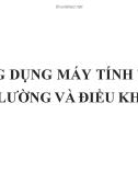 Bài giảng Ứng dụng máy tính trong đo lường và điều khiển