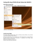 Hướng dẫn dùng PIDGIN để chat Yahoo trên UBUNTU