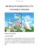 Kế hoạch marketing của Vinamilk 2012