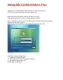 Hướng Dẫn Cài Đặt Windows Vista