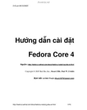 Hướng dẫn Cài đặt hệ điều hành Fedora Core 4