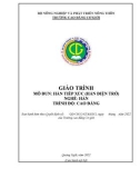 Giáo trình Hàn tiếp xúc - Hàn điện trở (Nghề: Hàn - Cao đẳng) - Trường Cao đẳng Cơ giới (2022)