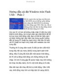 Hướng dẫn cài đặt Windows trên Flash USB – Phần 2