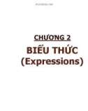 Bài giảng Phương pháp lập trình: Chương 2 - GV. Từ Thị Xuân Hiền