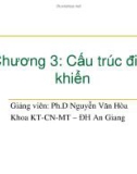 Bài giảng Nguyên lý ngôn ngữ lập trình - Chương 3: Cấu trúc điều khiển