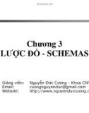 Bài giảng Chương 3: Lược đồ - Schemas - Nguyễn Đức Cương