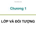 Bài giảng Lập trình hướng đối tượng: Chương 1 - ThS. Bùi Trọng Hiếu