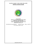 Giáo trình Bảo dưỡng hệ thống điện trên máy thi công nền (Nghề: Vận hành máy thi công nền - Trung cấp) - Trường Cao đẳng Cơ giới (2019)