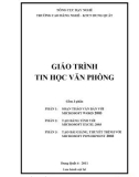 Giáo trình: Tin học văn phòng căn bản (Cao đẳng nghề KTCN Dung Quất)