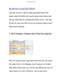 Bí mật thú vị trong MS Outlook