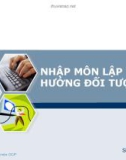 NHẬP MÔN LẬP TRÌNH HƯỚNG ĐỐI TƯỢNG - CHƯƠNG 1