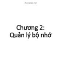 Bài giảng Kỹ thuật lập trình - Chương 2: Quản lý bộ nhớ (Trường Đại học Bách khoa Hà Nội)