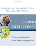 Bài giảng Kỹ thuật lập trình: Chương 3 (phần 2) - Võ Quang Hoàng Khang