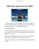 Chiến lược quảng cáo của Apple