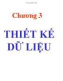 Bài giảng Phân tích thiết kế hệ thống thông tin - Chương 3.1: Thiết kế dữ liệu