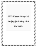 SEO Copywriting - kỹ thuật giật tit tăng click lên 200%