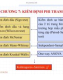 Bài giảng Phân tích dữ liệu với SPSS: Chương 7 – Nguyễn Văn Vũ An (ĐH Trà Vinh)