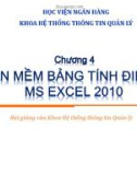 Bài giảng Tin học đại cương: Chương 4 - Ngô Thùy Linh