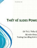 Bài giảng Tin học văn phòng 2: Bài 6 - ThS. Thiều Quang Trung