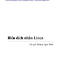 Tìm hiểu về Biên dịch nhân Linux