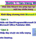 Hướng dẫn tạo trang Website