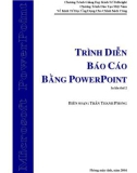 Trình diễn báo cáo bằng Powerpont - Trần Thanh Phong