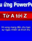 Hiệu ứng trong Microsoft Powerpoint