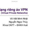 Mạng riêng ảo VPN - Võ Viết Minh Nhật vs Nguyễn Ngọc Thủy