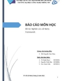 Báo cáo môn học: Nghiên cứu về Netty Framework