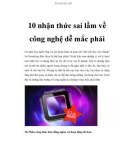 10 nhận thức sai lầm về công nghệ dễ mắc phải