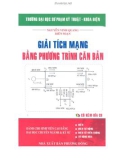 Phương pháp Giải tích mạng bằng phương trình căn bản