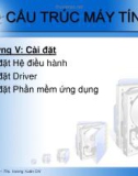 Bài giảng cấu trúc máy tính - Chương 5 - ThS.Vương Xuân Chí