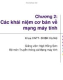 Bài giảng Mạng máy tính - Chương 2: Các khái niệm cơ bản về mạng máy tính