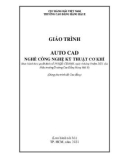Giáo trình Auto CAD (Nghề: Công nghệ kỹ thuật cơ khí) - Trường Cao đẳng Hàng hải II