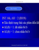 Cấu trúc máy tính và lập trình Assembly : LẬP TRÌNH XỬ LÝ MÀN HÌNH & BÀN PHÍM part 10