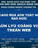 BÁO CÁO ĐỒ ÁN TỐT NGHIỆP ĐẠI HỌC Đề Tài: QUẢN LÝ CÔNG VIỆC TRÊN WEB