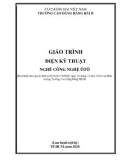 Giáo trình Điện kỹ thuật (Nghề: Công nghệ ôtô) - Trường Cao đẳng Hàng hải II