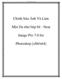 Chỉnh Sửa Ảnh Và Làm Mịn Da như búp bê