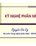 Bài giảng môn học Kỹ nghệ phần mềm: Bài mở đầu - PGS.TS. Nguyễn Văn Vỵ