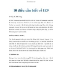 10 điều cần biết về IE9