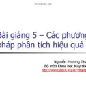 Bài giảng Chương trình dịch: Bài giảng 5 - Nguyễn Phương Thái