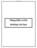 Mang biển cả lên desktop của bạn