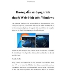 Hướng dẫn sử dụng trình duyệt Web 64bit trên Windows