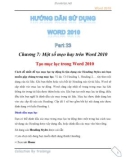 Hướng dẫn sử dụng word 2010 part 23