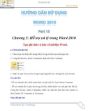 Hướng dẫn sử dụng word 2010 part 15