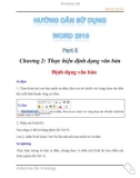 Hướng dẫn sử dụng word 2010 part 5