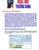 TỰ HỌC EXCEL 2007 - THƯƠNG DUNG